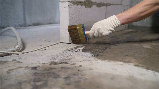 SJ Waterproofing Pros Waterproofing coverage map for Nashville, MI and surrounding area